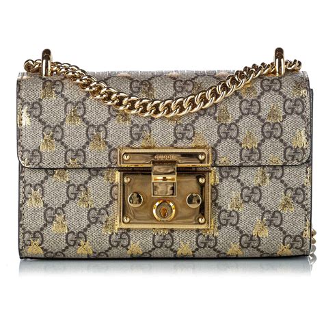 gucci supreme bee crossbody